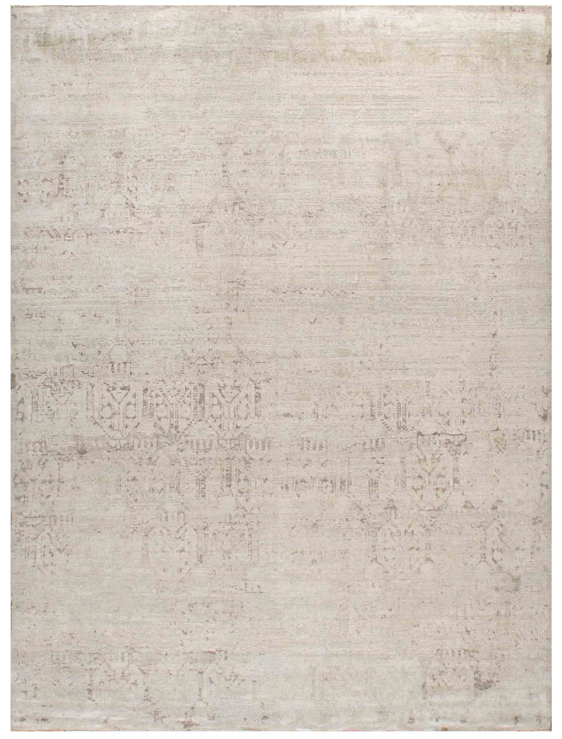 Tan contemporary rug.