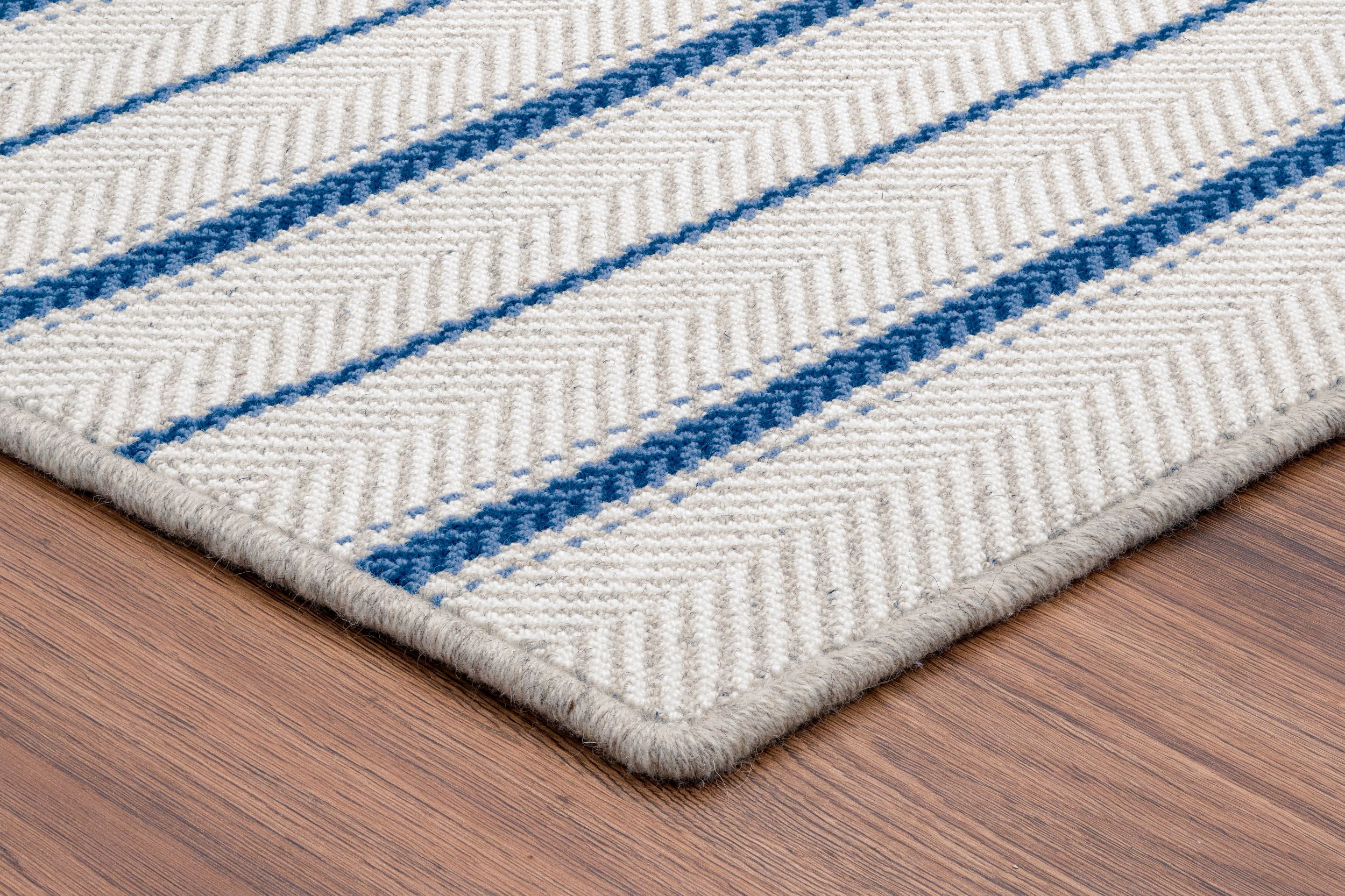 Stamen 100% Wool Striped Carpet