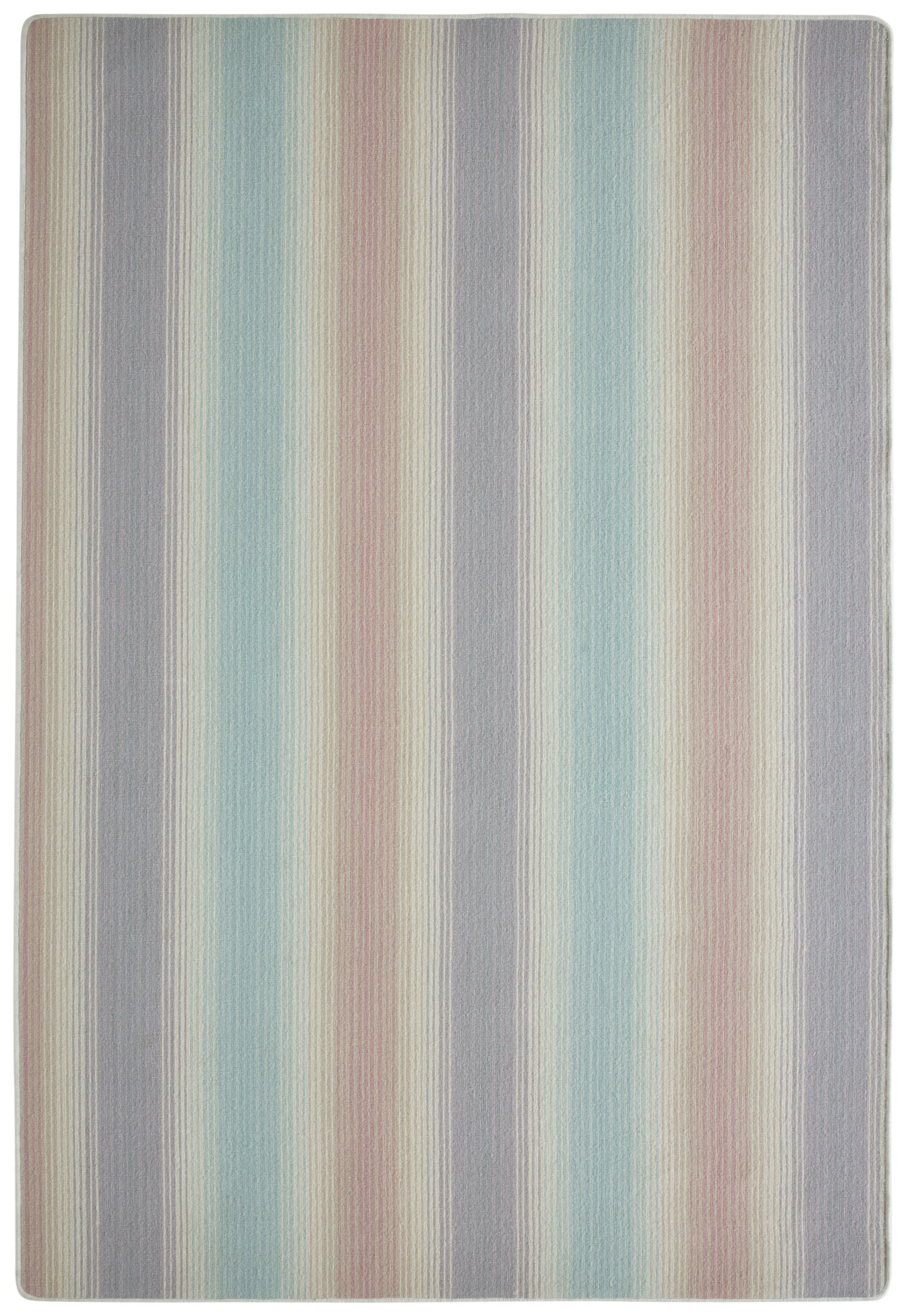 MISSONI Bellisa 100% Wool Flatweave Colorful Carpet