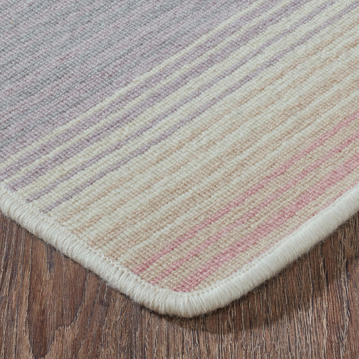 MISSONI Bellisa 100% Wool Flatweave Colorful Carpet