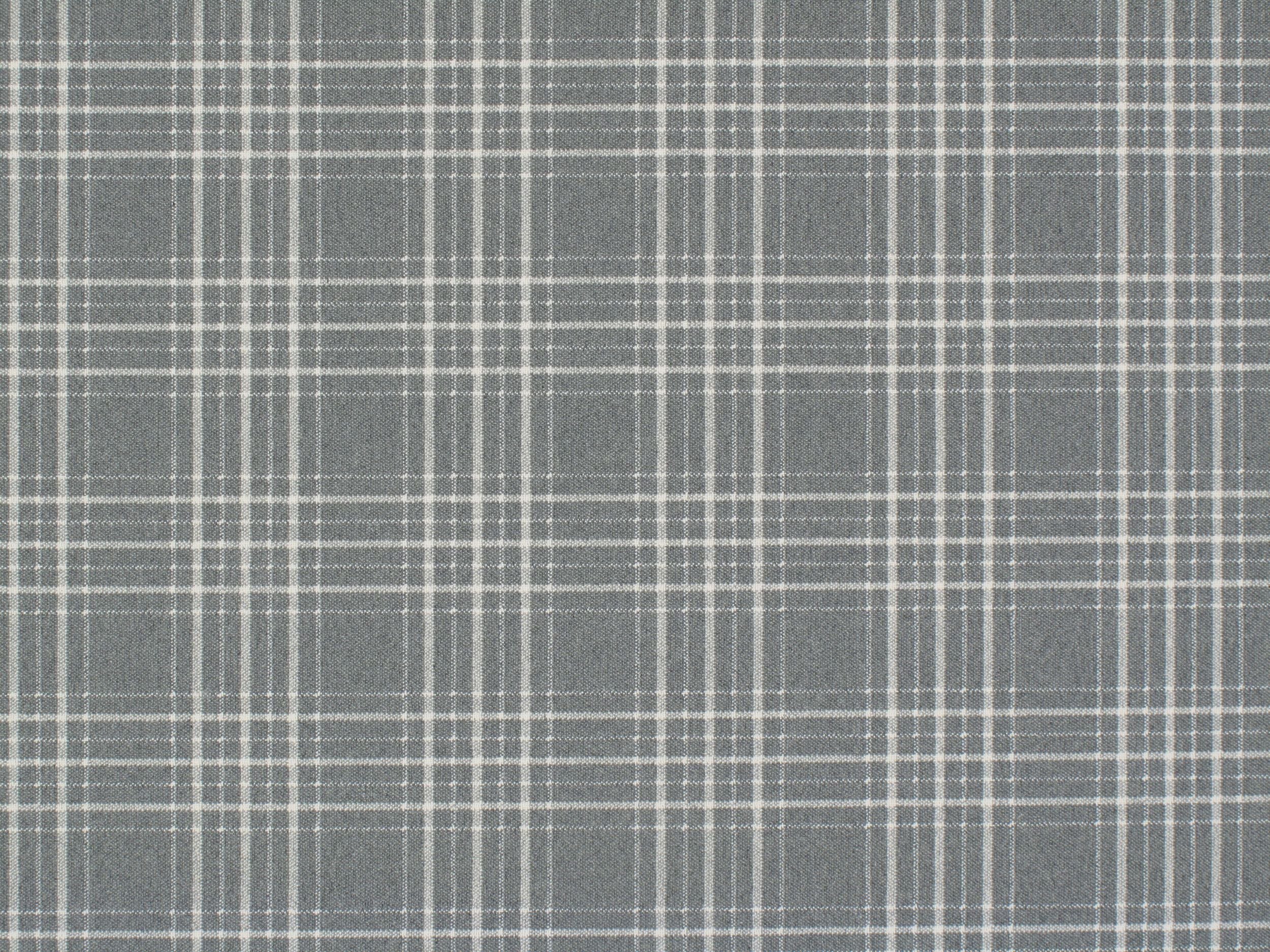 Keswick Tailored Wool Wilton Carpet with Plaid Design
