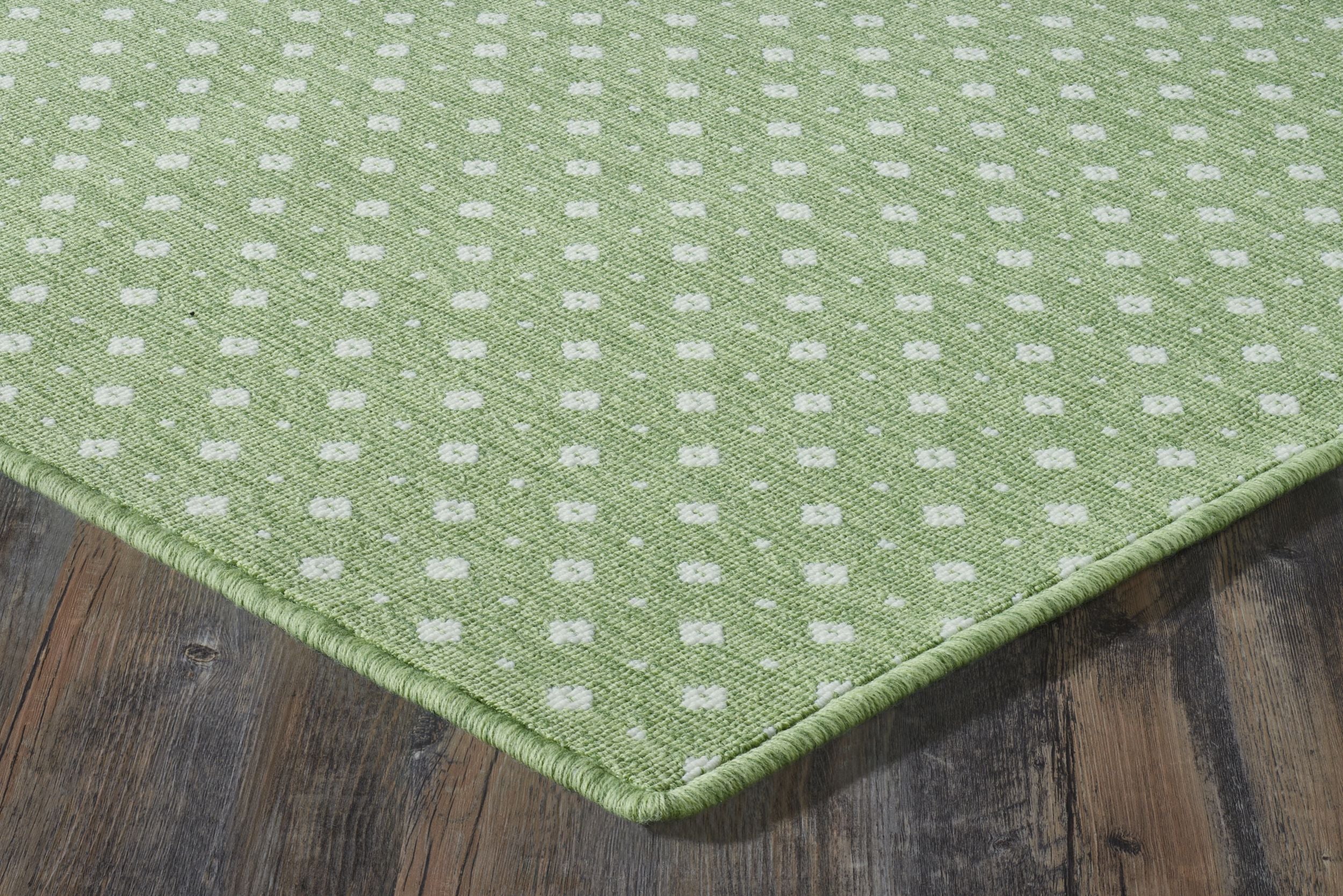 GREENGREEN ラキドロトレカ Drace Wool Carpet with Floral Design