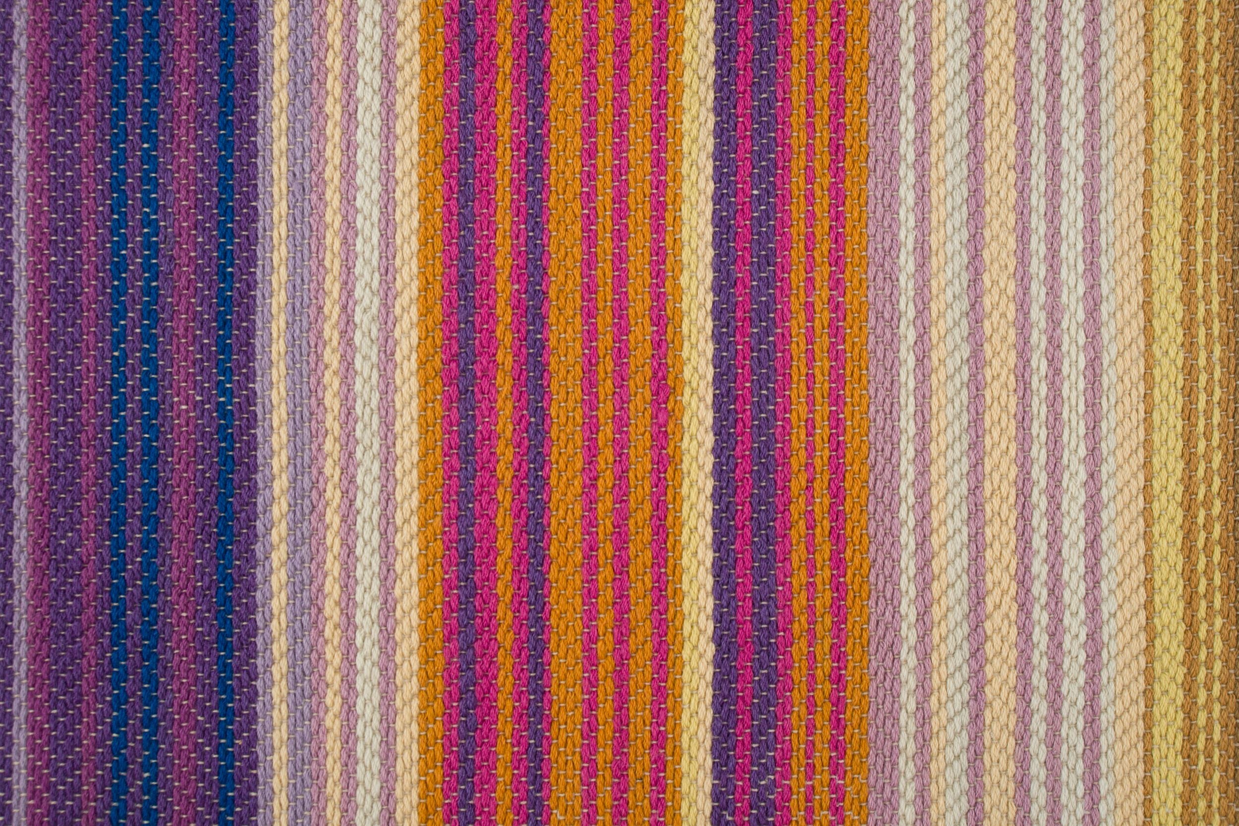 MISSONI Trevi Multi-Colored Flatweave New Zealand Wool Carpet