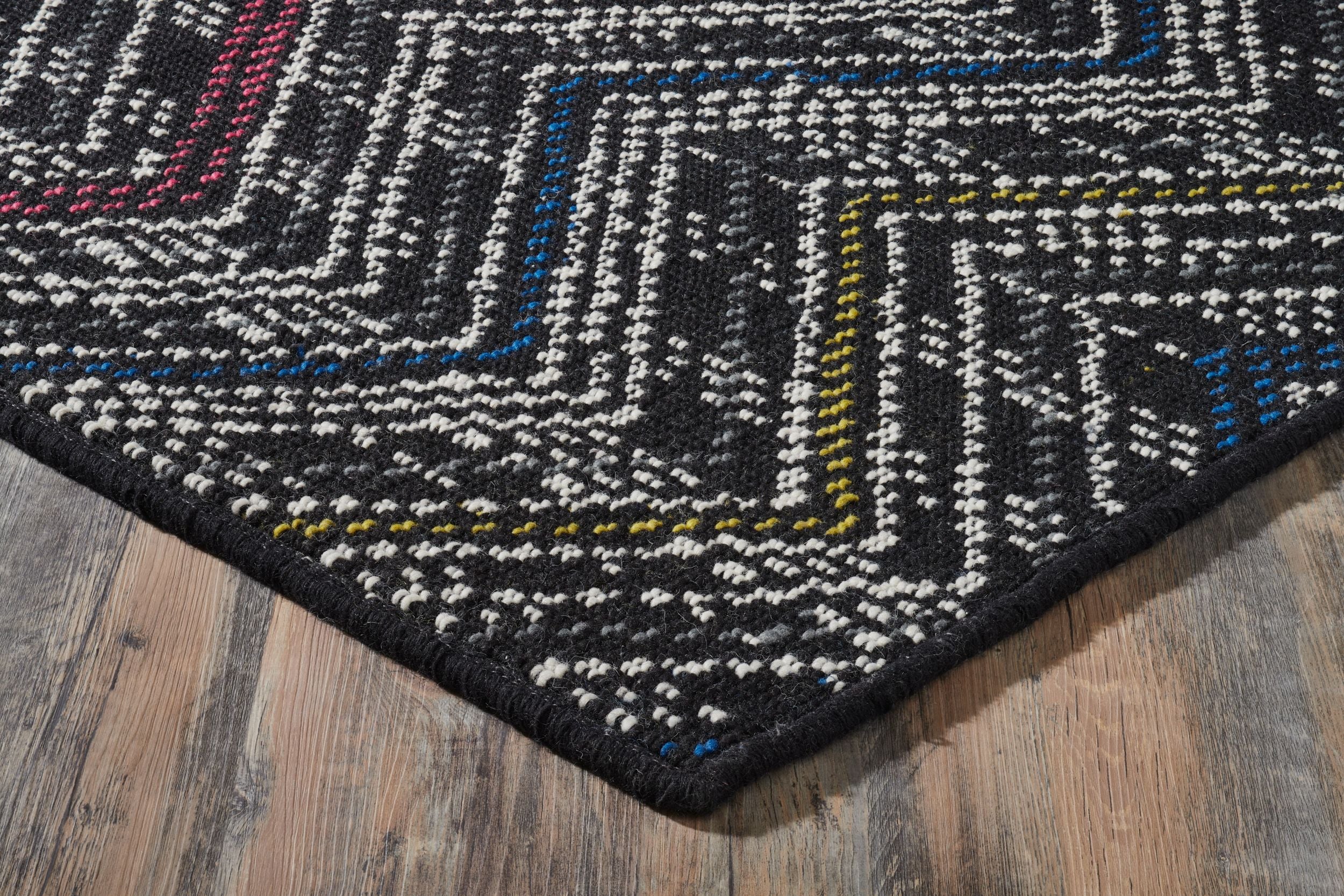 MISSONI Metropoli 100% Wool Hand-Made Flatweave Carpet with