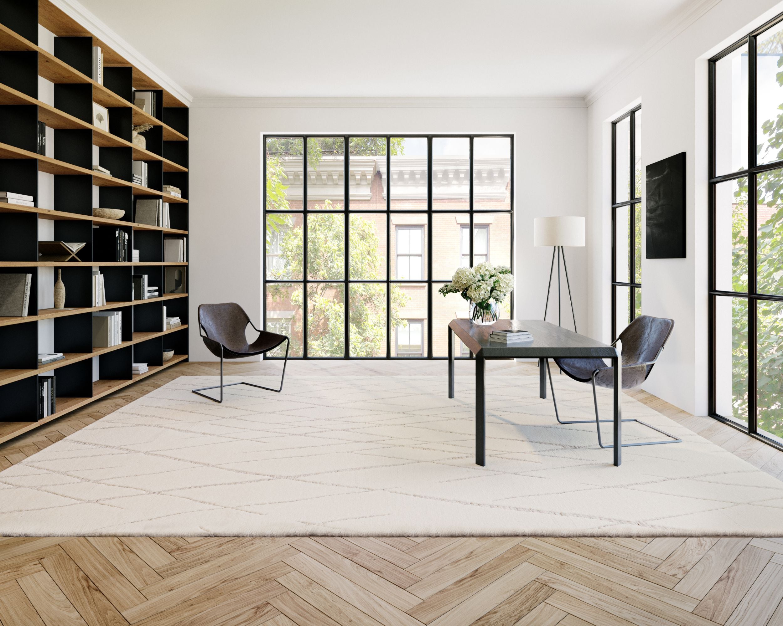 STARK Tanix 100% Wool Hand-Knotted Moroccan Rug