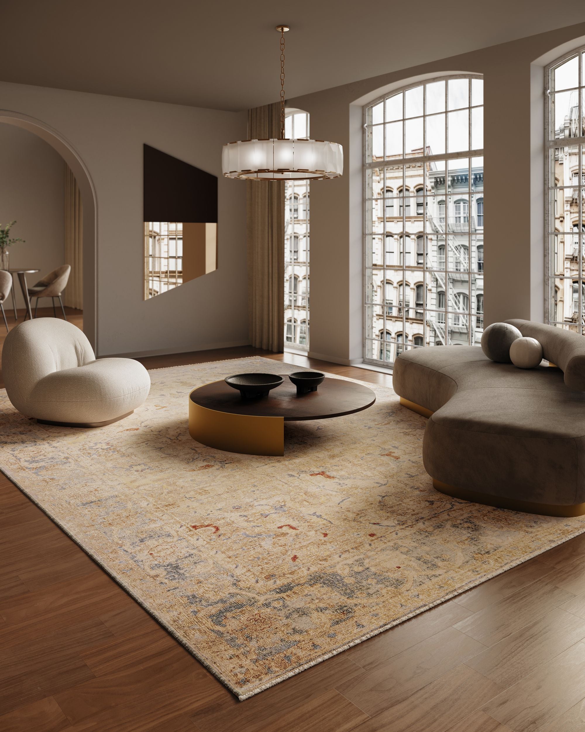 STARK Chessa Hand-Knotted Traditional Rug