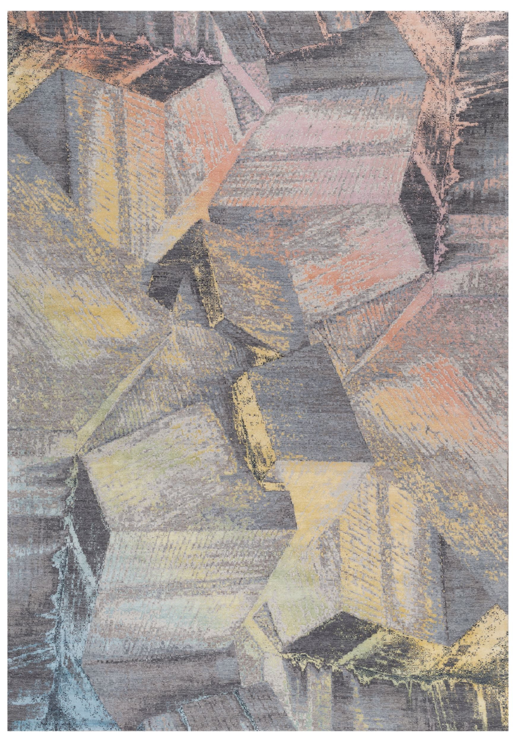 STARK Tilden Hand-Knotted Geometric Rug