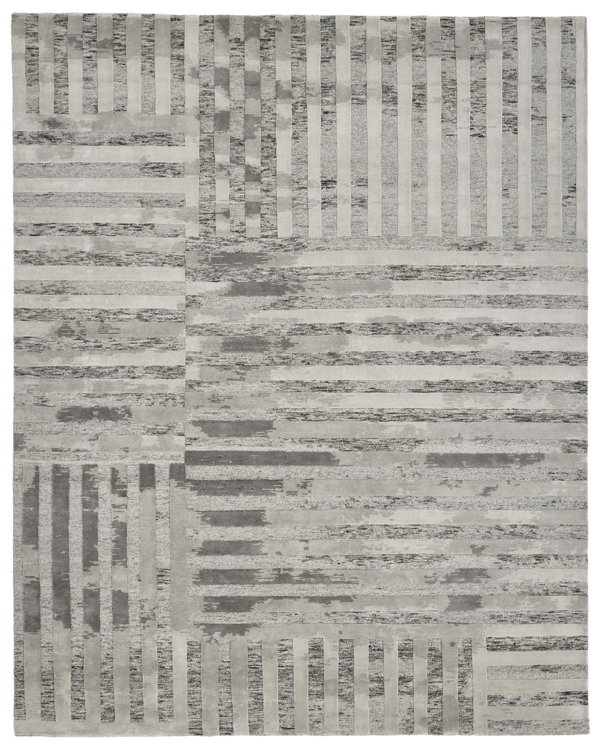 STARK Remy Wool Blend Hand-Knotted Geometric Rug