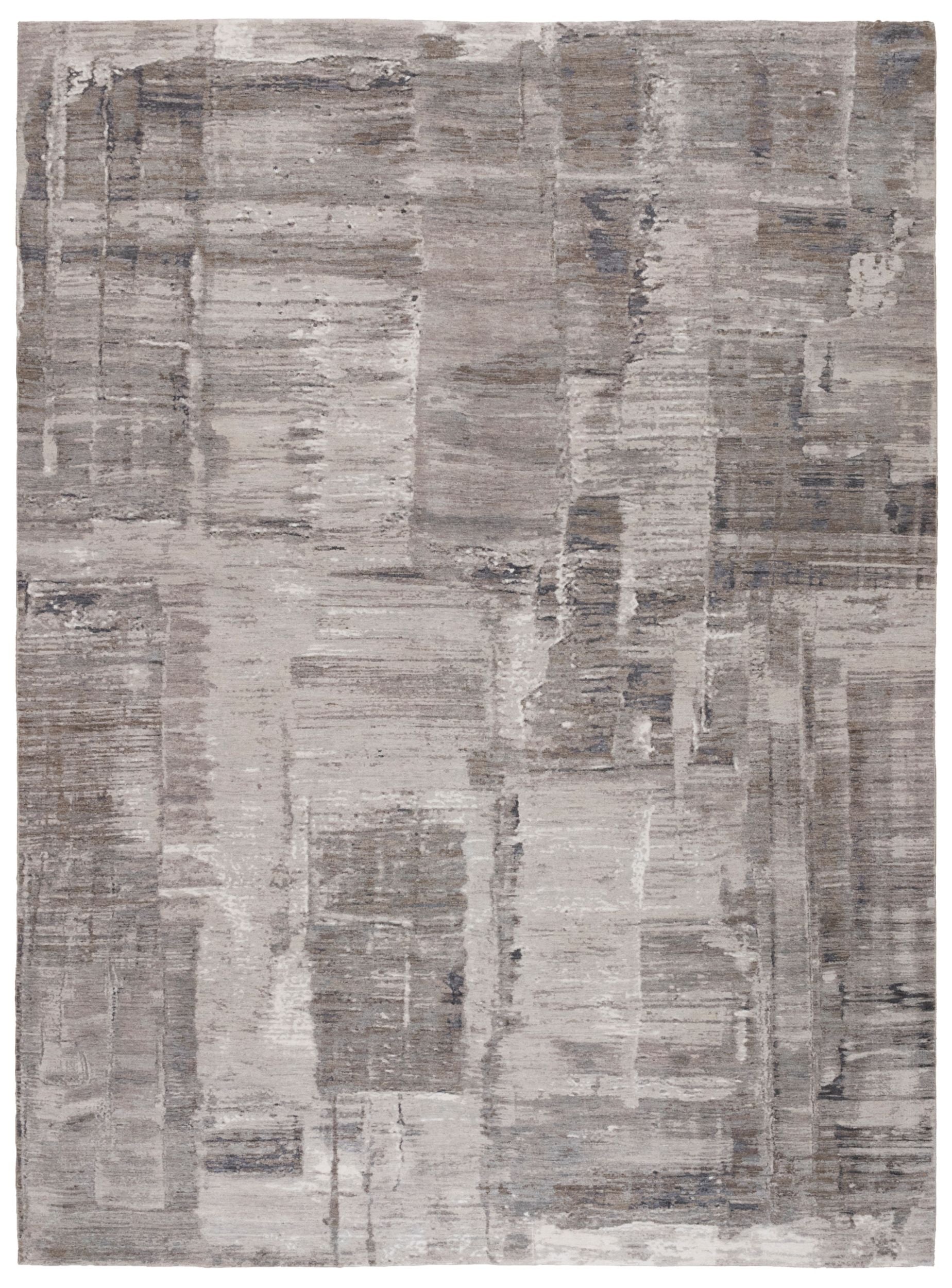 STARK Sari Hand-Knotted Abstract Rug