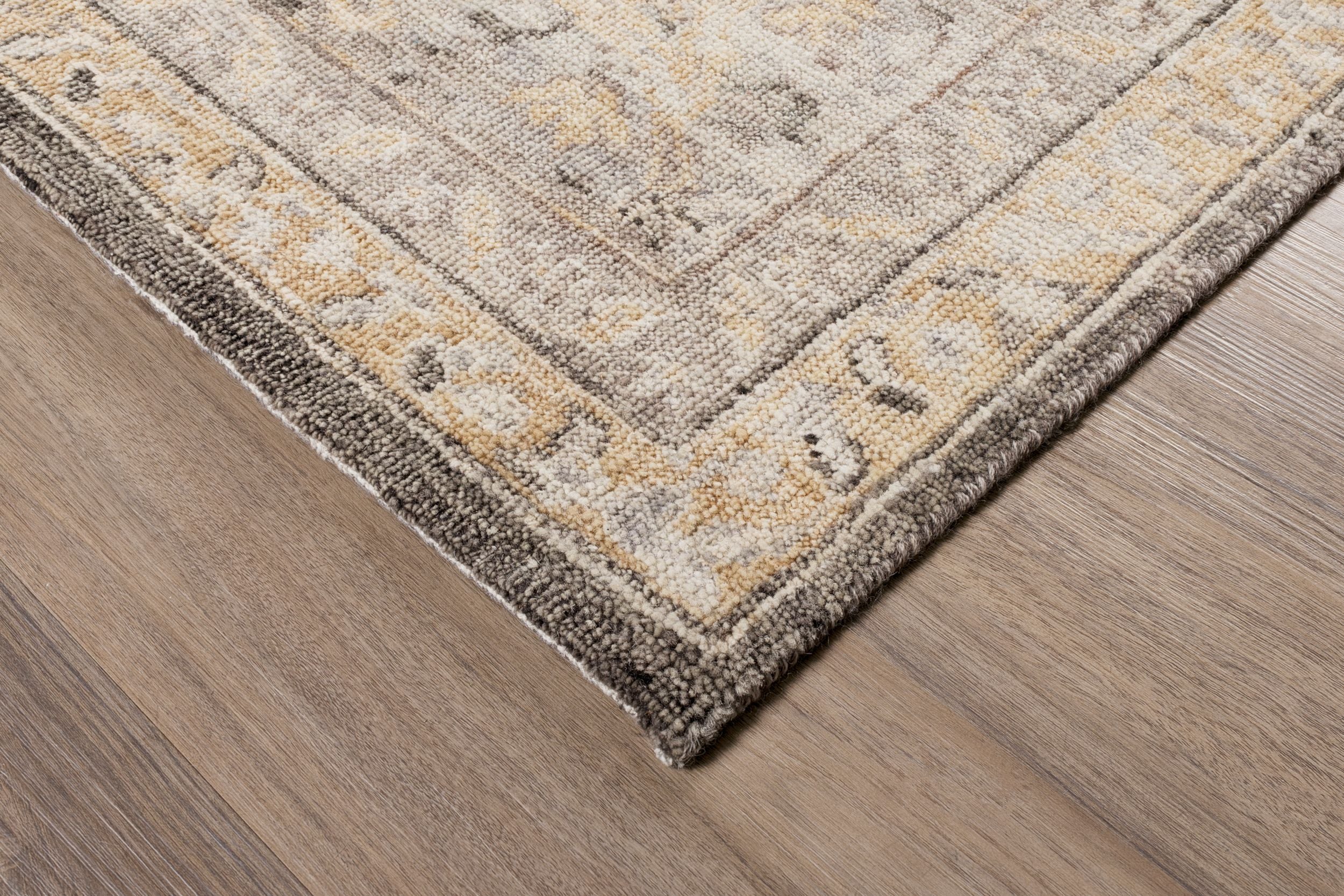 Kamana Wool Hand-Knotted Traditional Rug
