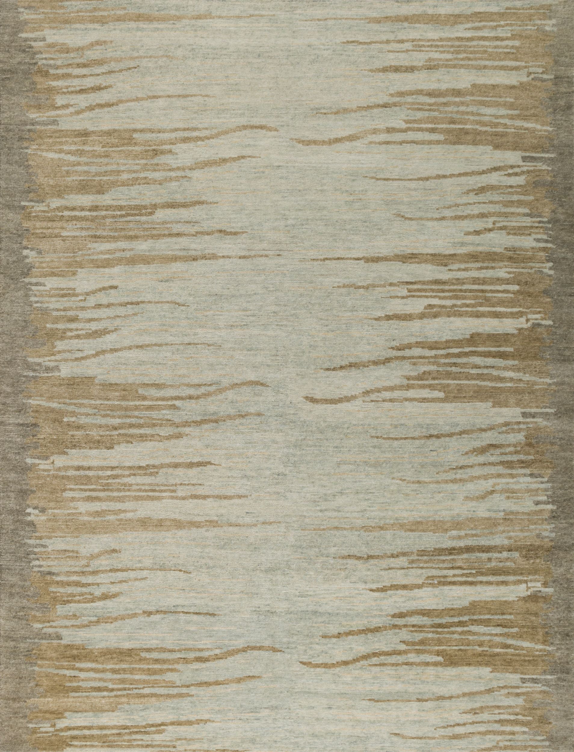 Stark Obara Hand-Knotted Abstract Rug