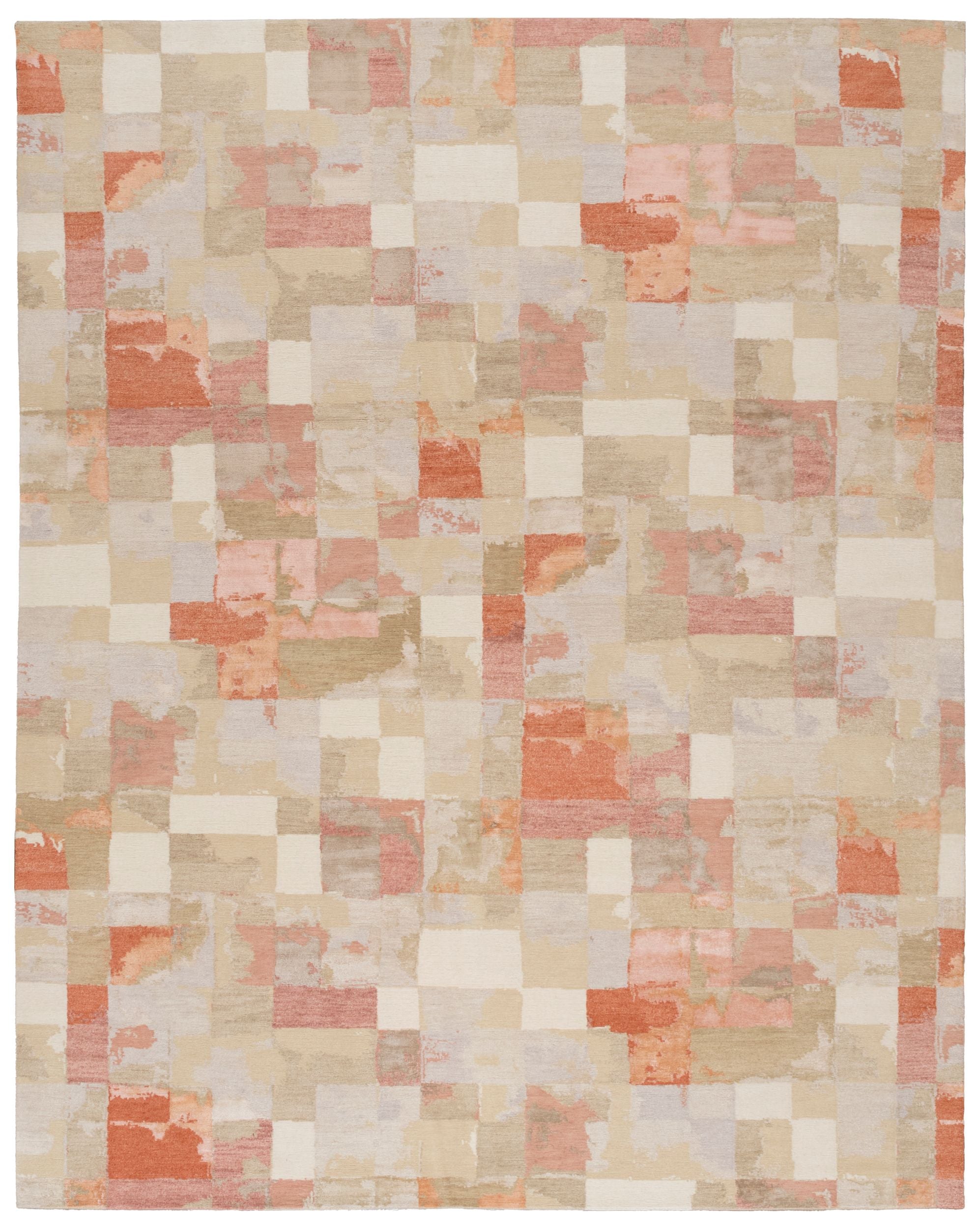 STARK Reya Hand-Knotted Geometric Rug