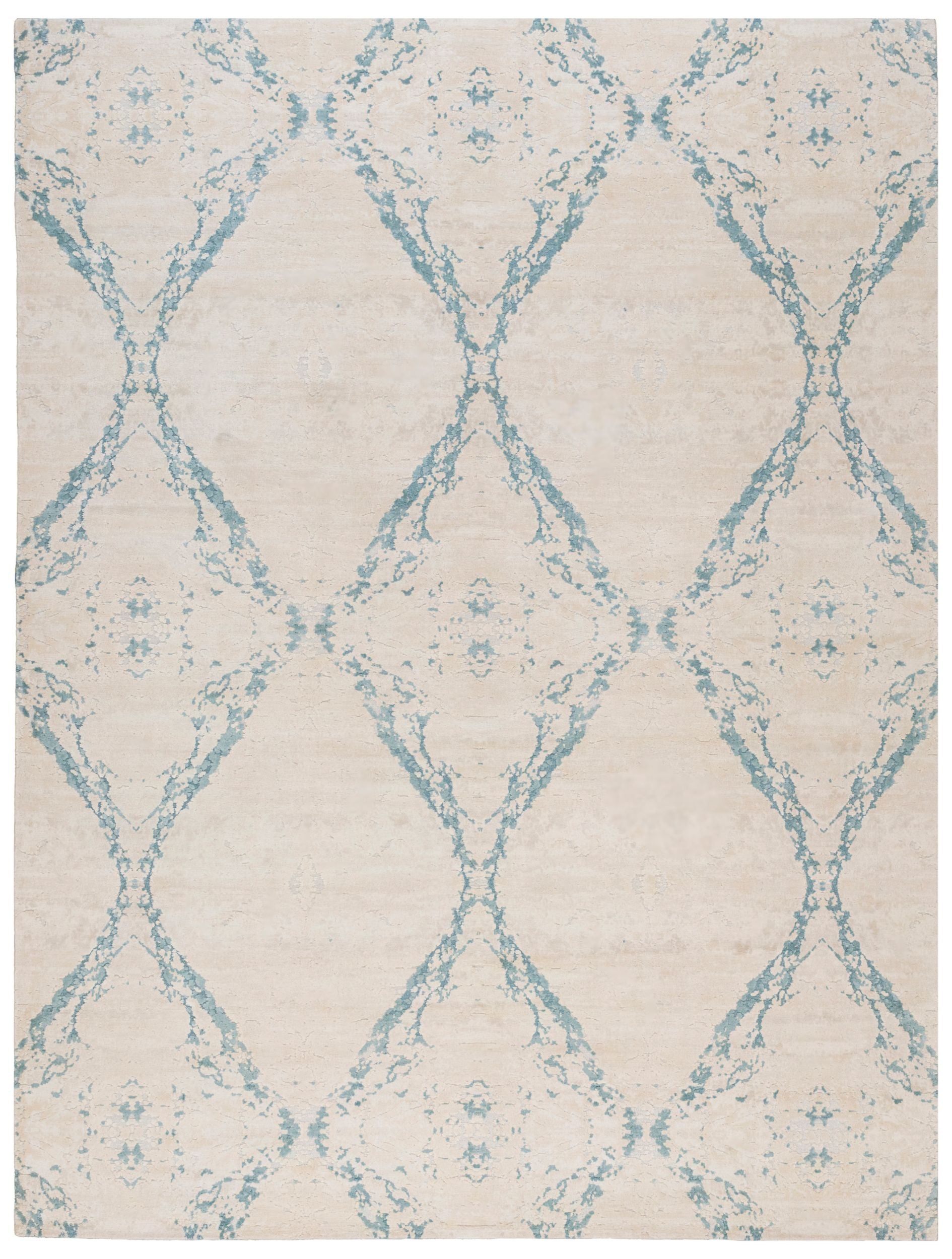 STARK Bly Hand-Knotted Geometric Rug
