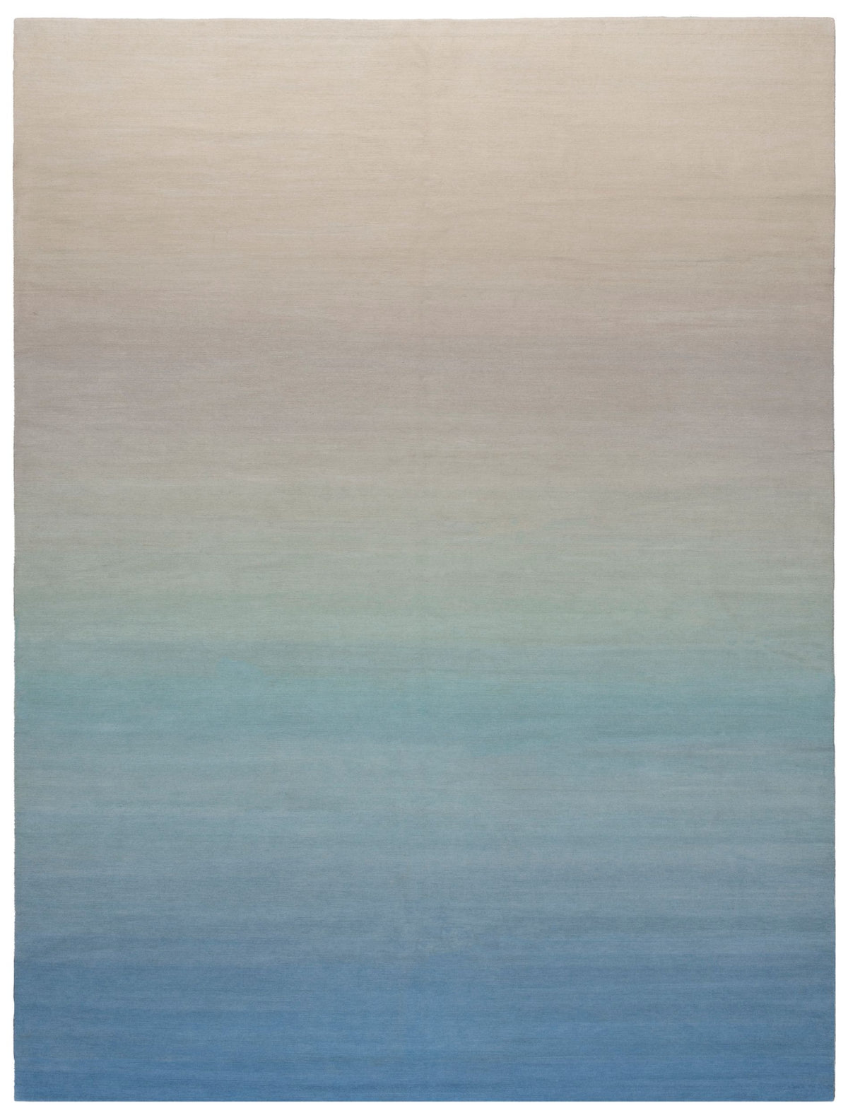 Eko 100% Wool Hand-Knotted Rug with Ombre Design