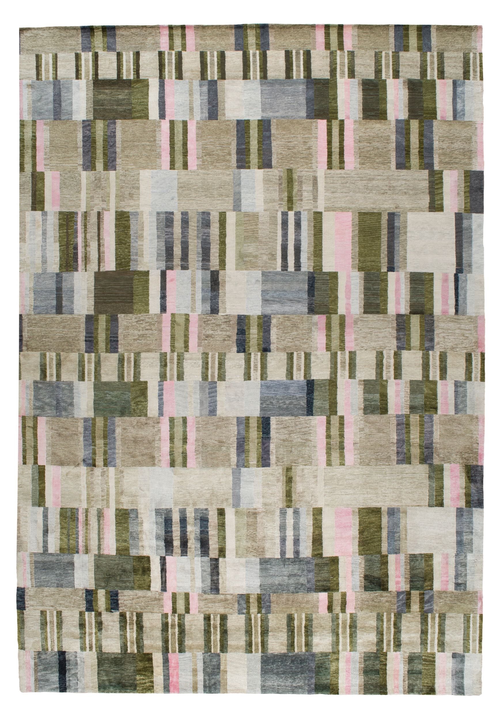 STARK Ruven Hand-Knotted Geometric Rug