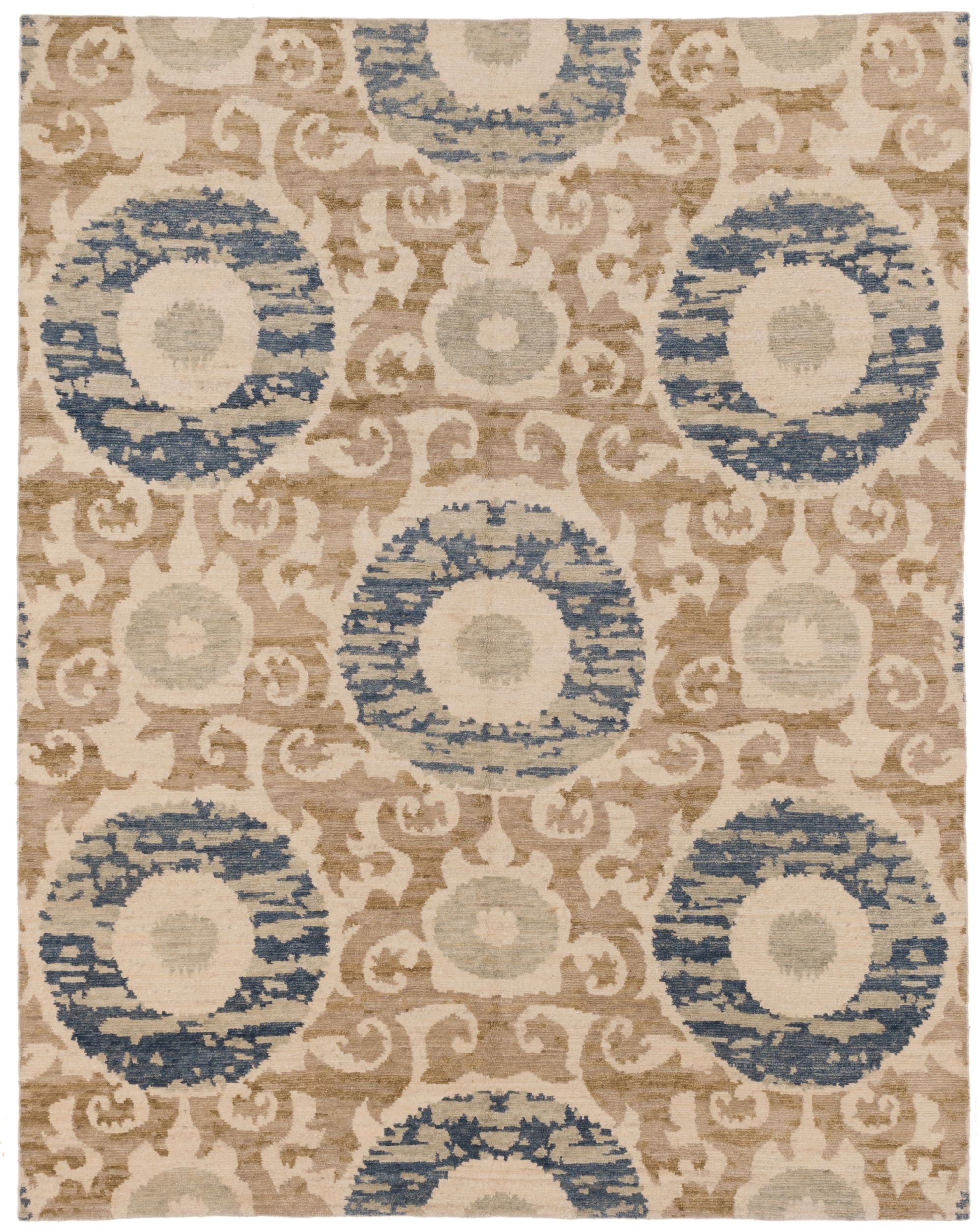 STARK Chara Hand-Knotted Geometric Rug