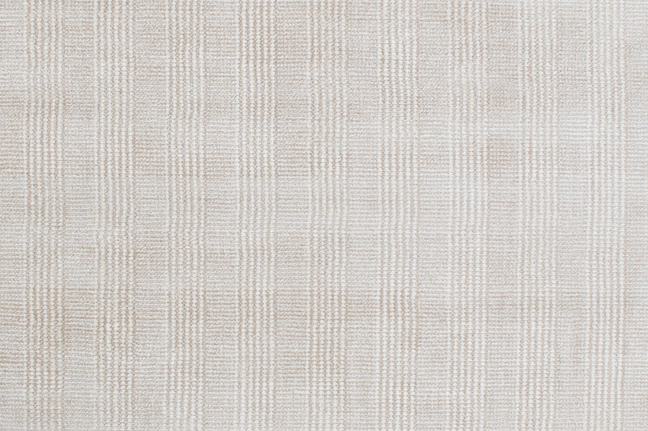 ［NEW］ハンドメイド 羊毛Tapestry Light gray×White Stitchcraft Striped Hand-Loomed Carpet