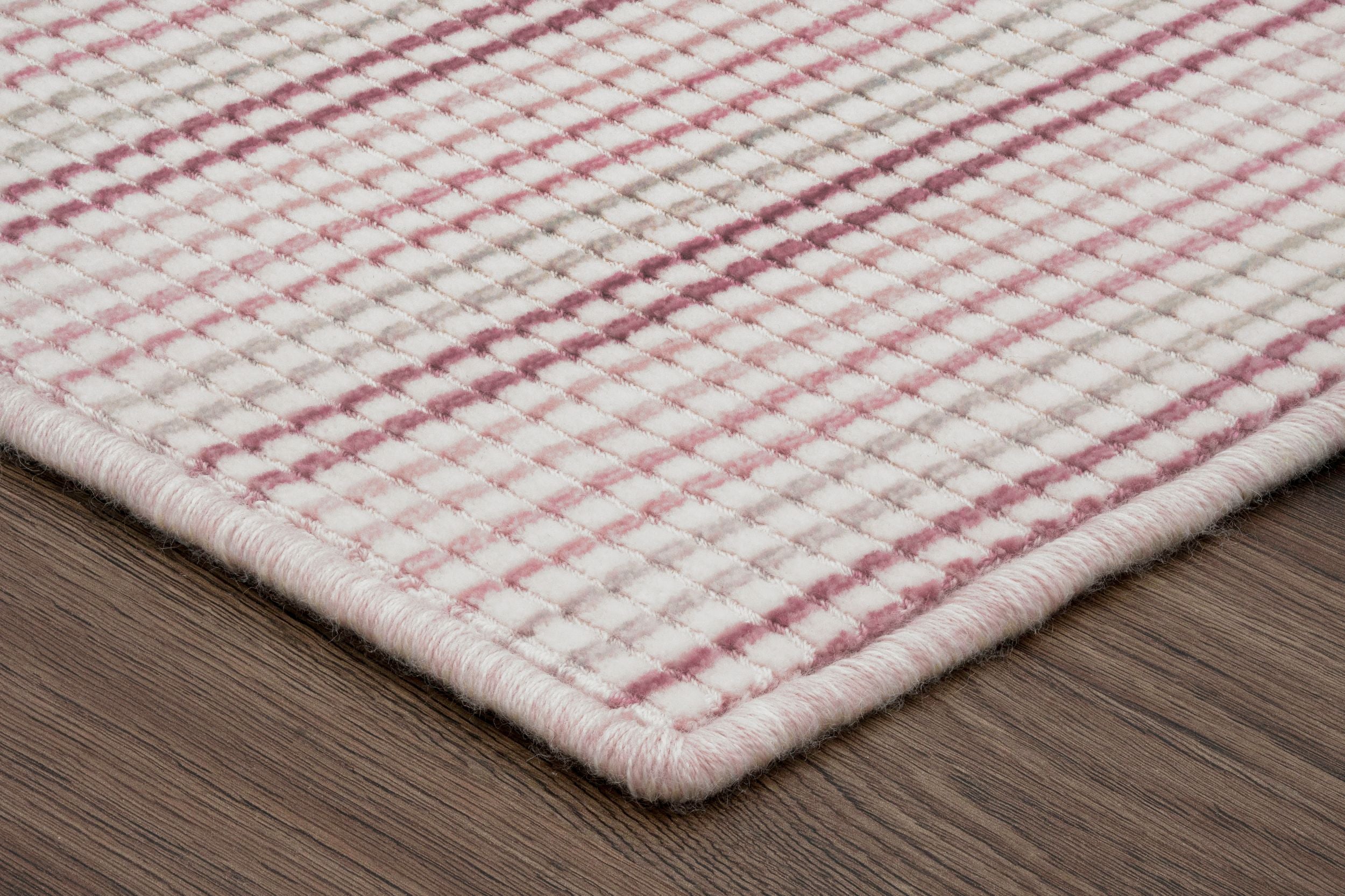 Pintuck Striped Wool Carpet