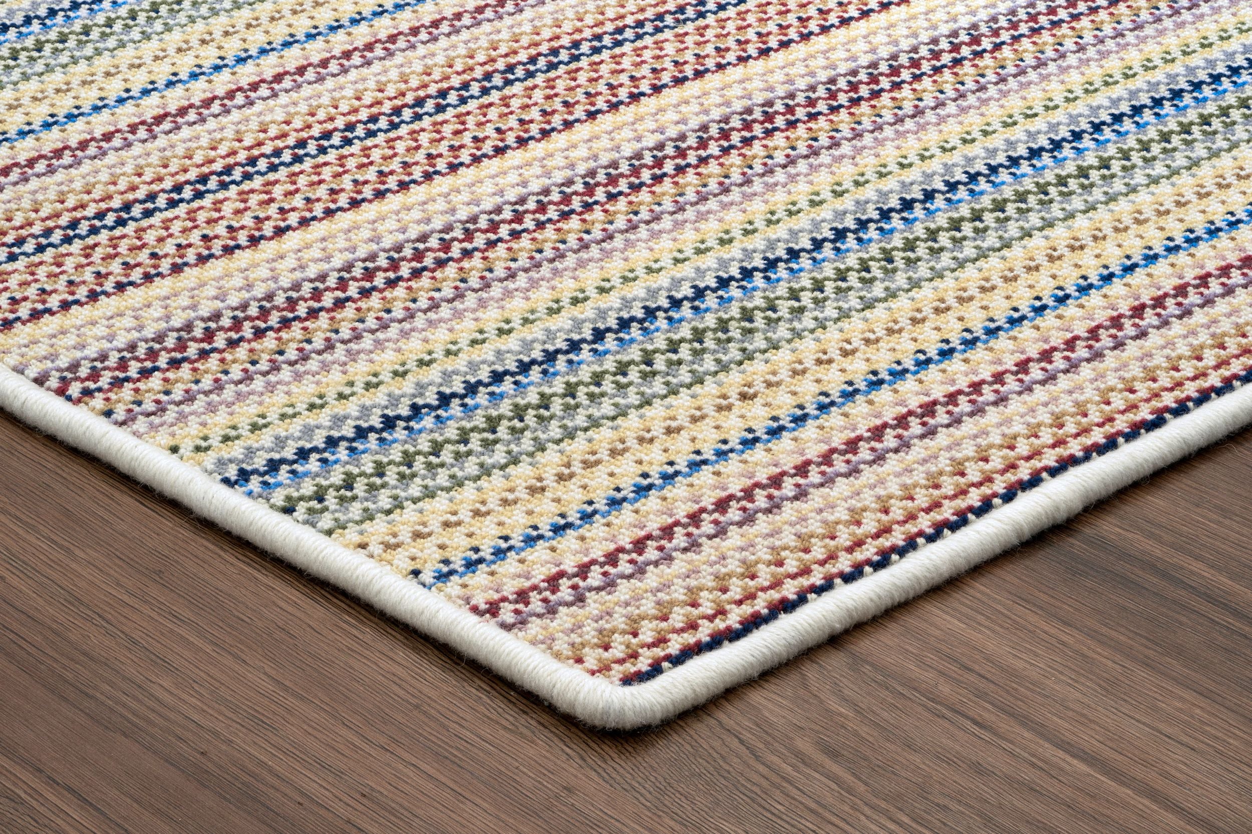 MISSONI Saverio 100% Wool Striped Carpet
