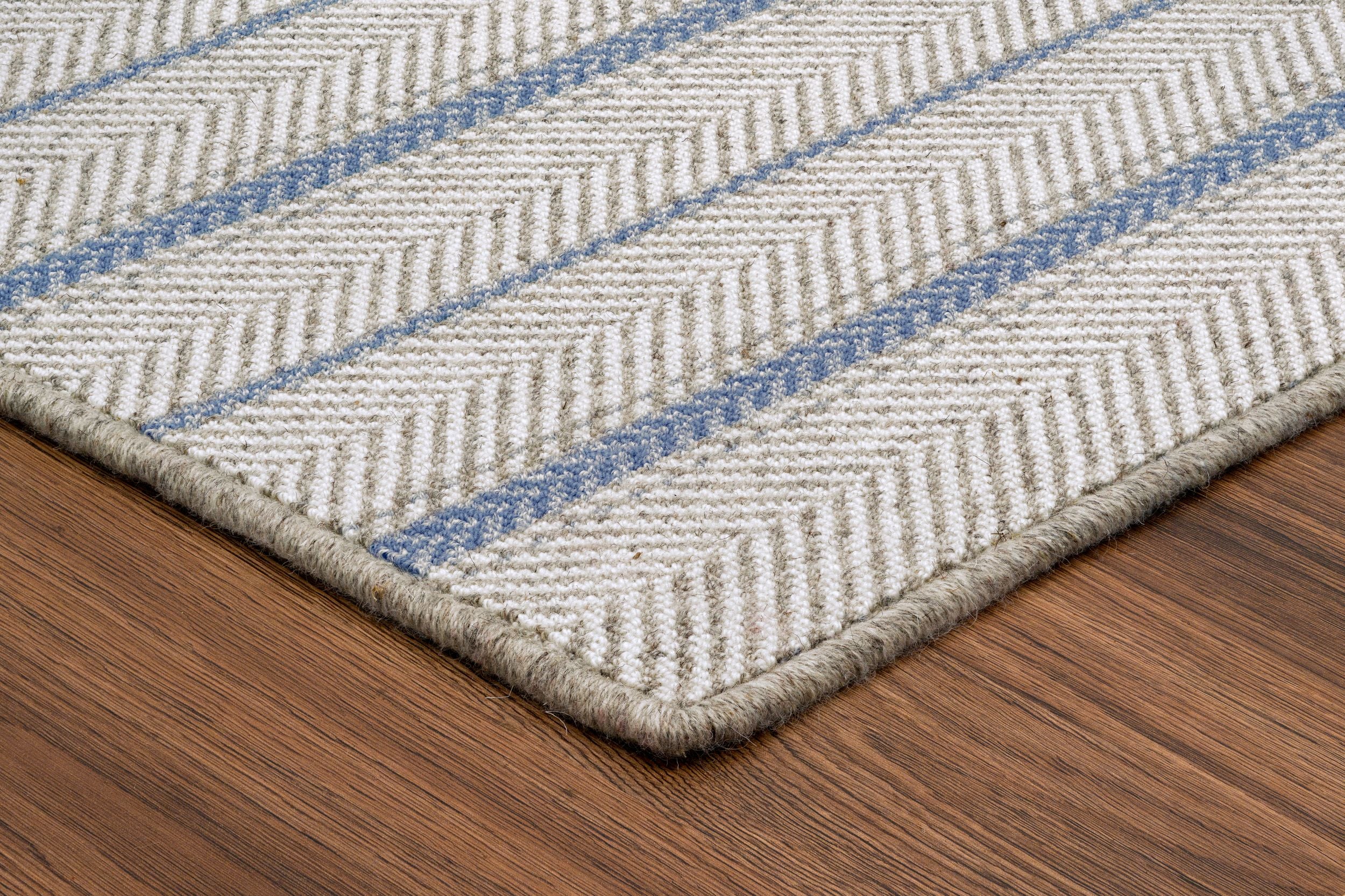 Stamen 100% Wool Striped Carpet