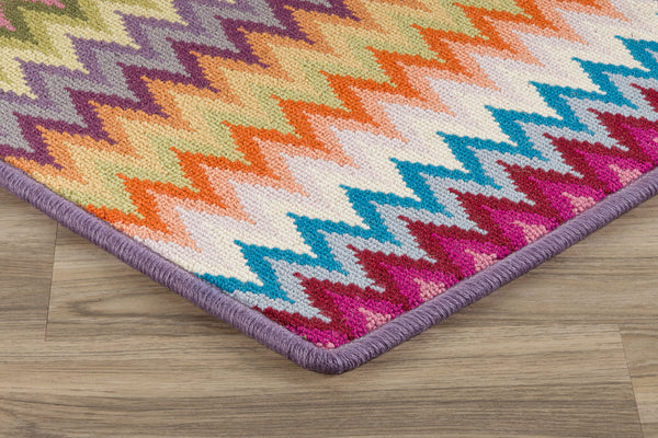 MISSONI マルチカラー波柄ニットスカート　ジグザグ柄ロング丈 MISSONI マルチカラー波柄ニットスカート ジグザグ柄ロング丈