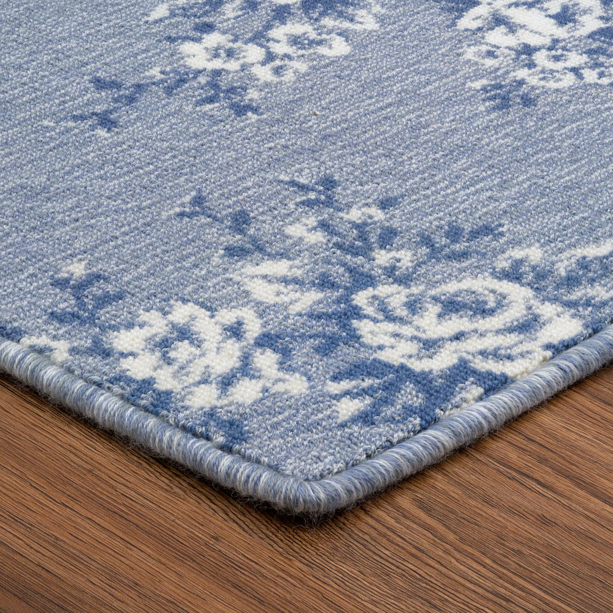 Rosales Medium Pile Wilton Carpet with Floral Pattern